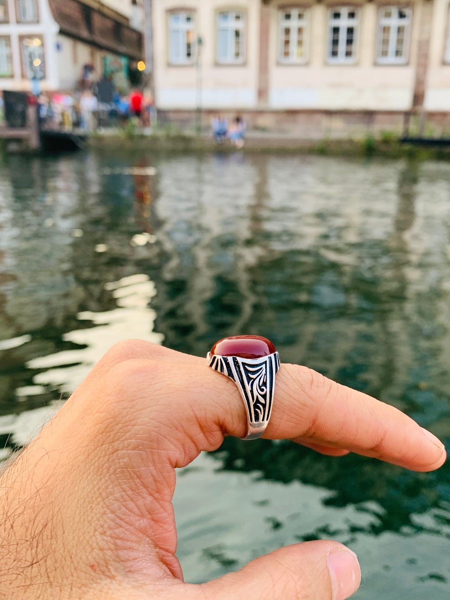 Men silver rings