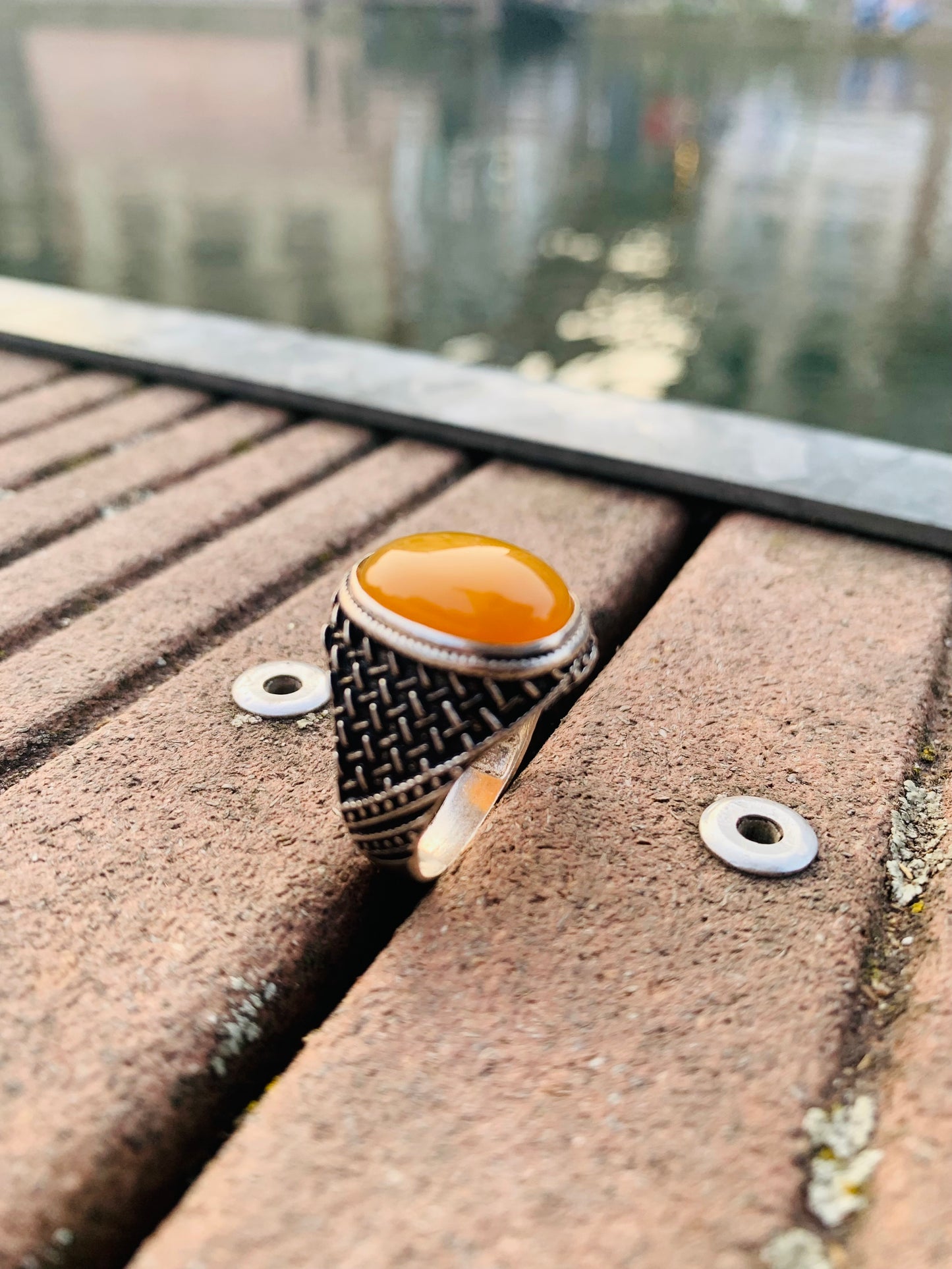 Men silver rings