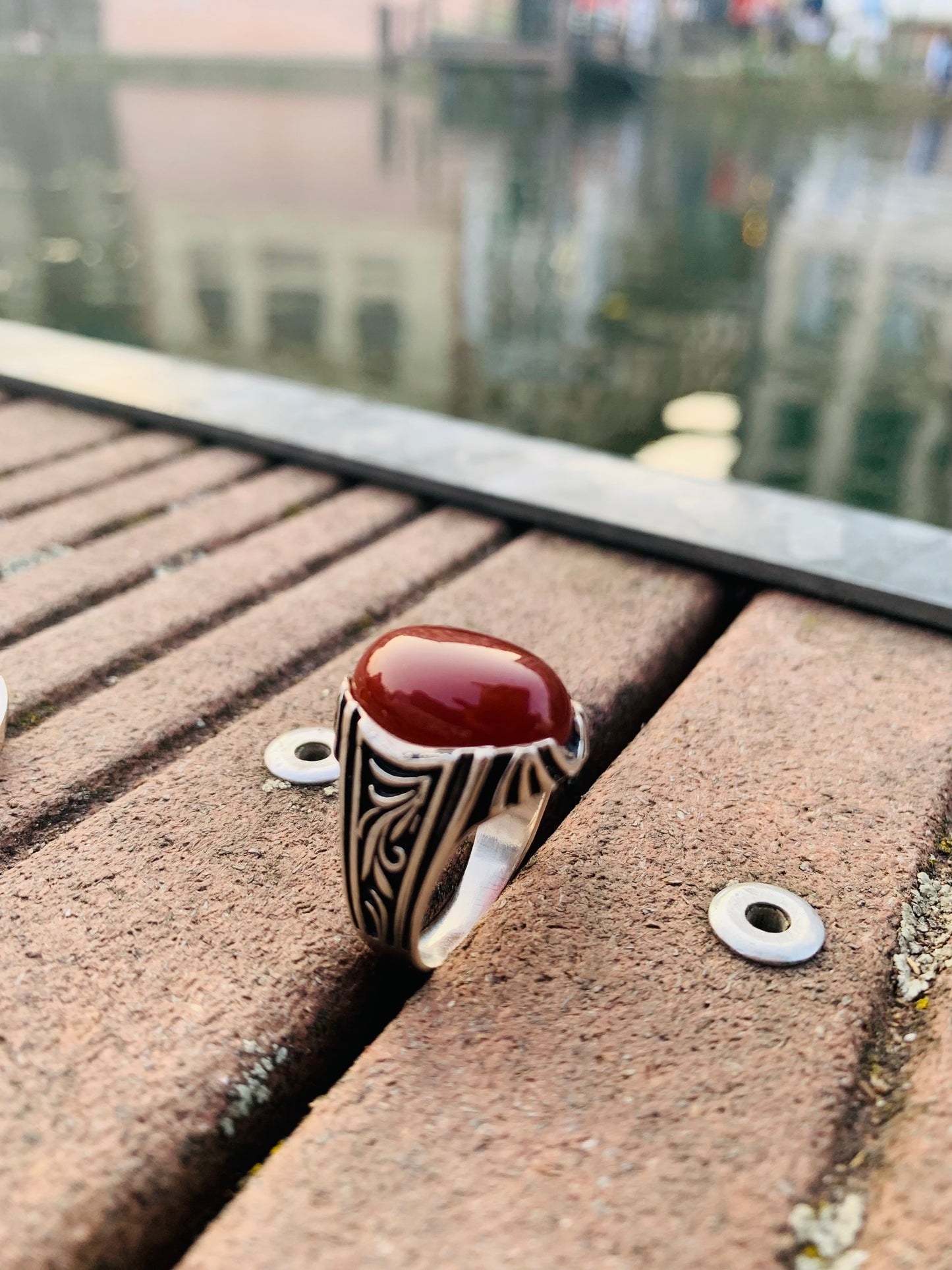 Men silver rings