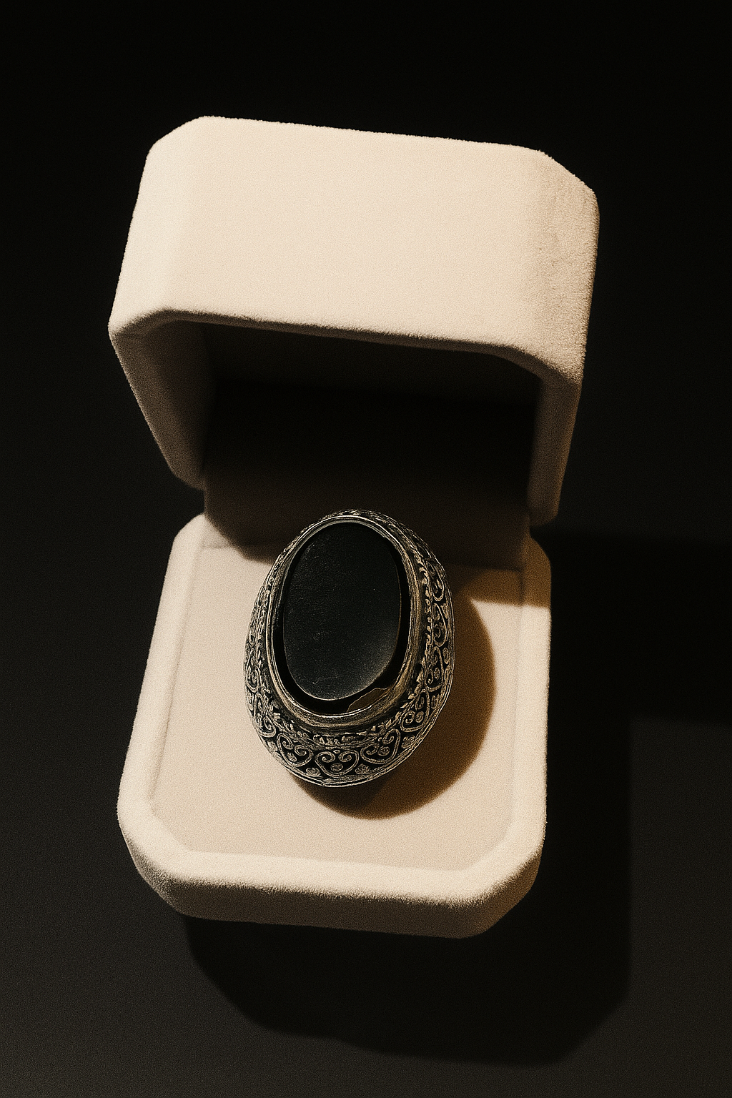 Silver plates women rings