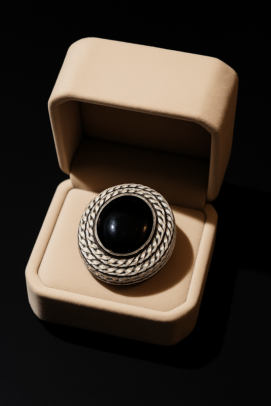 Silver plates women  rings