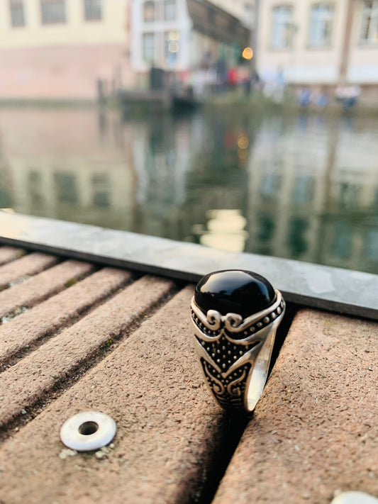Men silver rings