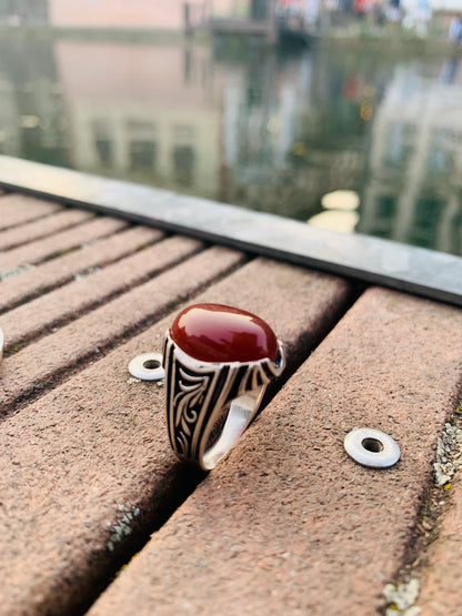 Men silver rings
